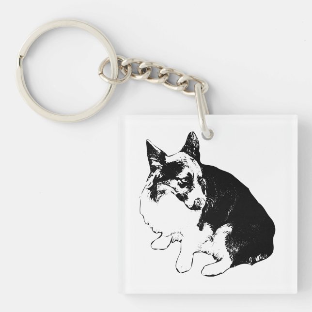 Pocket Herder Key Ring (Front)