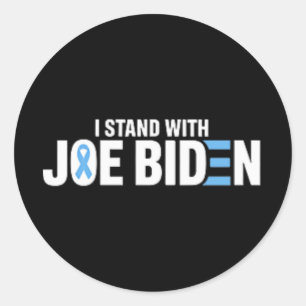 ( Pocket ) I Stand With Joe Biden Classic Round Sticker