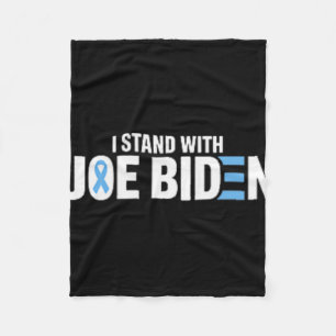 ( Pocket ) I Stand With Joe Biden Fleece Blanket