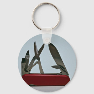 Pocket knife key ring