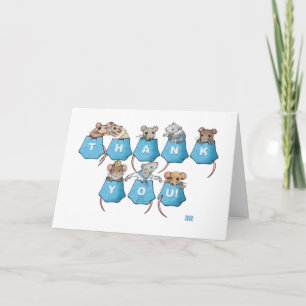 Pocket Mice Thank You Card