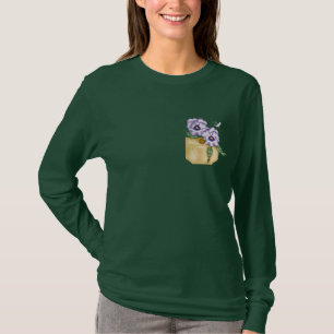 Pocket of Pansies Tee