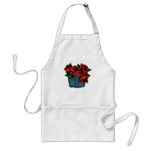 Pocket of Roses Standard Apron