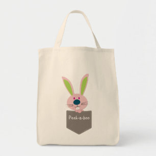 POCKET PALS :: Bunny Rabbit 1 Tote Bag