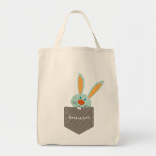POCKET PALS :: Bunny Rabbit 2 Tote Bag