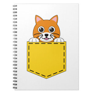 Pocket Pet Cat Notebook