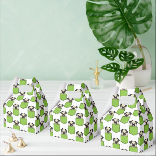 Pocket Pet Dog Pattern Favour Box