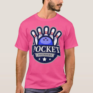 Pocket Pounders Team Bowling Men And Women T-Shirt