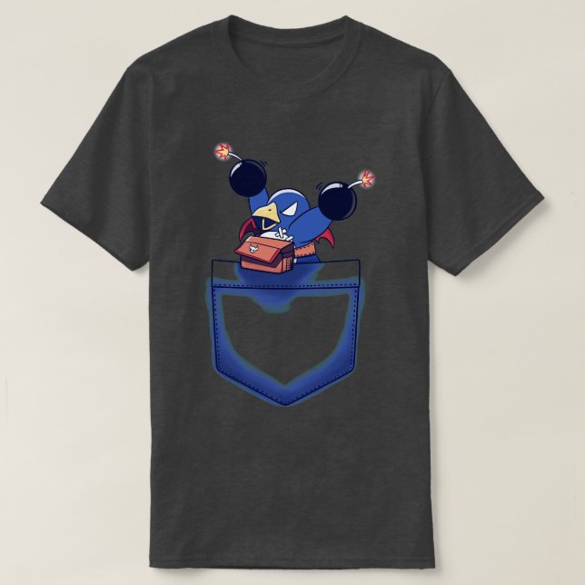 Pocket Prinny T-Shirt (Design Front)