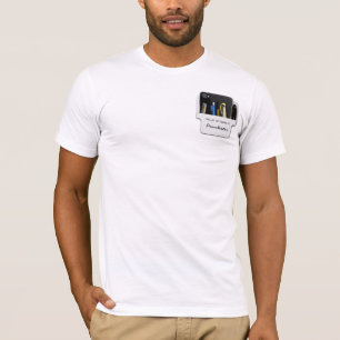 Pocket Protector Geek Hello My Name Is T-Shirt