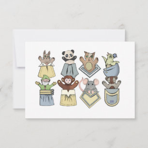 Pocket Puppets Card