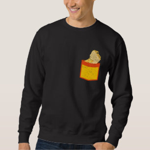 Pocket Reptile Animal Lizard Pet Owner Cute Bearde Sweatshirt