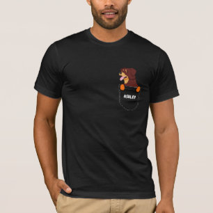 Pocket Rottweiler puppy cute dog T-Shirt