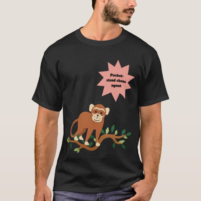 Pocket-size chaos agent T-Shirt (Front)