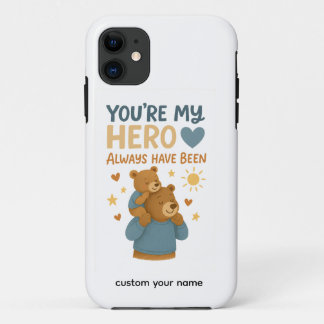Pocket-Sized Love – “You’re My Hero” Dad Case-Mate iPhone Case