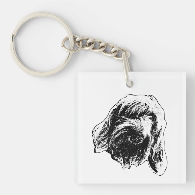 Pocket Spinone Friend Key Ring (Front)