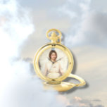 Pocket Watch<br><div class="desc">The author of the painting is Abbott Henderson Thayer,  since the author of the painting died over 70 years ago,  this painting becomes public domain,  which gives me the right to use it.</div>