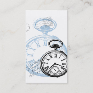 Pocketwatch Watch Clock Business Cards