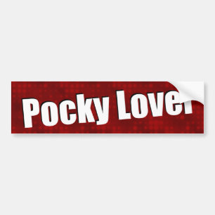 Pocky Lover Bumper Sticker