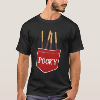 Pocky Pocket Japanese Food Dessert Cute Gift T-Shirt