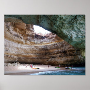 Poço Partido Faro Portugal Coastal scene poster