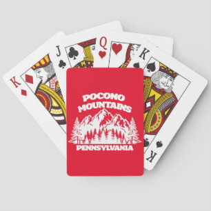 Pocono Mountains Pennsylvania Playing Cards