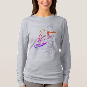 podalmighty.net BUKOWSKI SURFER GIRL RASH GUARD T-Shirt