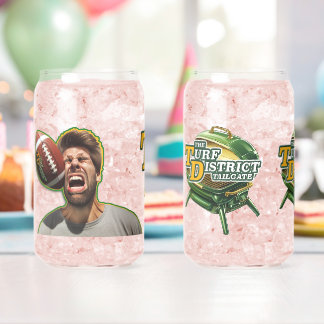 Podcast and Tailgate Logo Glass Pair