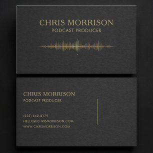 Podcast Producer Business Card