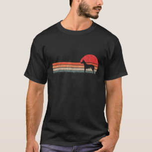 Podenco Dog Retro Ibizian Hound Spanish Greyhound T-Shirt