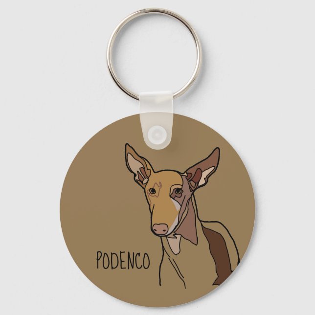 podenco key ring (Front)