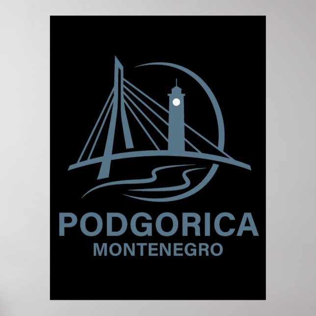 Podgorica Montenegro Europe Poster (Front)