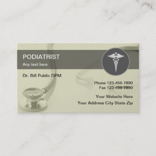 Podiatrist Business Cards