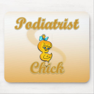 Podiatrist Chick Mouse Pad