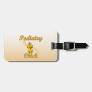 Podiatry Chick Luggage Tag
