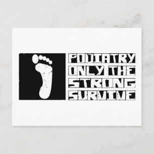 Podiatry Survive Postcard