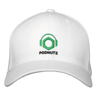 Podnutz Embroidered Hat Big Logo (Black Letters)