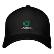 Podnutz Embroidered Hat (White Letters)