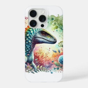 Podokesaurus 080824AREF117 - Watercolor iPhone 15 Pro Case