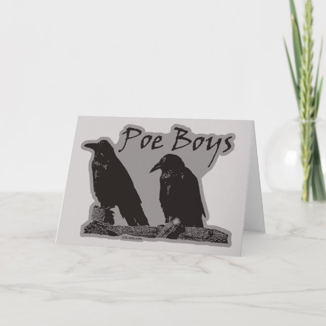 Poe Boys Card (Front)