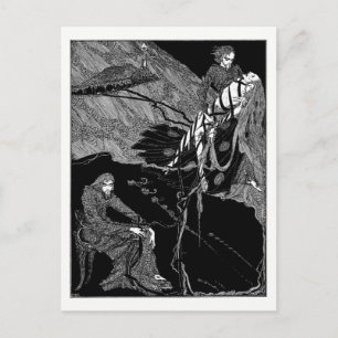 Poe’s Tales of Mystery and Imagination Postcard