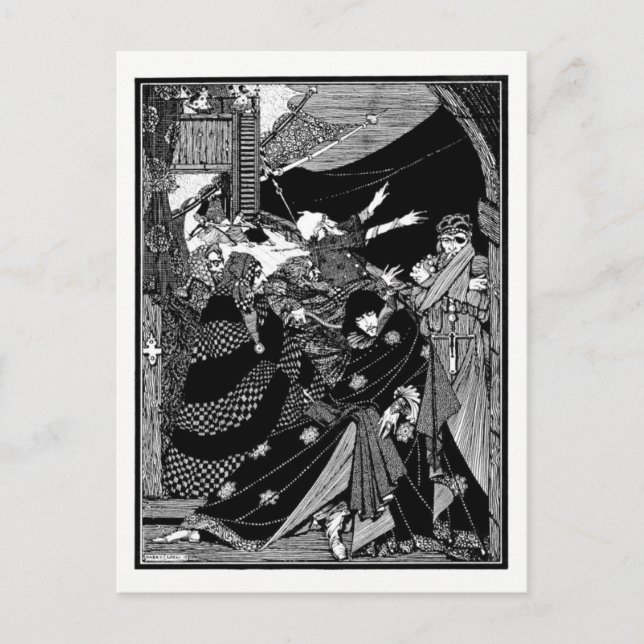 Poe’s Tales of Mystery and Imagination Postcard (Front)