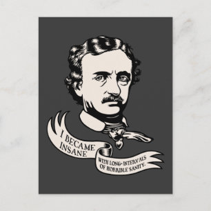 Poe - Sanity Postcard