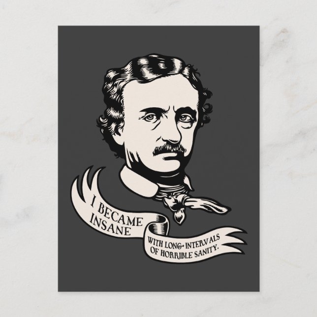 Poe - Sanity Postcard (Front)
