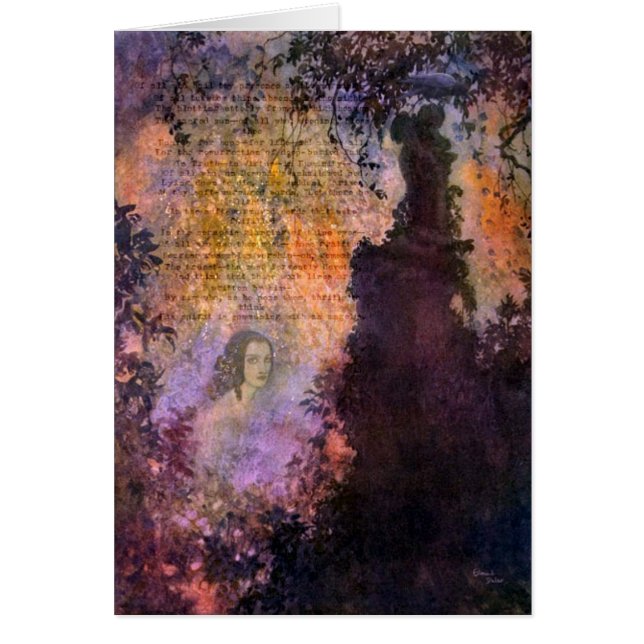 Poe To Mrs. Marie Louise (Shaw) Digital Collage (Front)