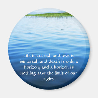Poem About Death -  Inspirational Grieving Quote Magnet