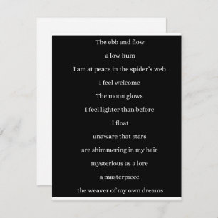 Poem Card