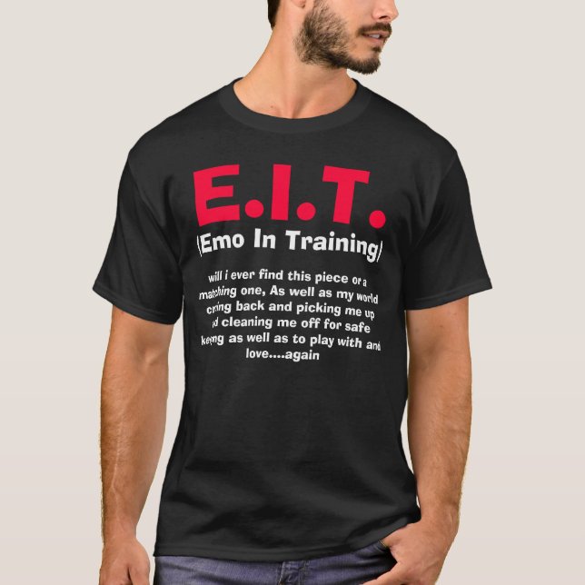 Poem/Jersey Hybrid T-Shirt (Front)