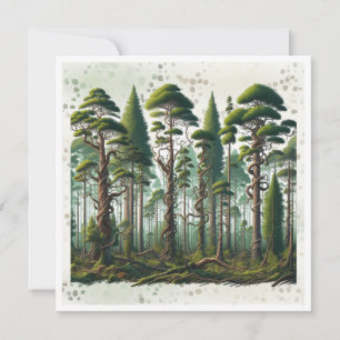 Poem on Forest of Trees Perspective