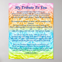 Poem: Tribute to a Deceased Pet PBPY Poster Matte